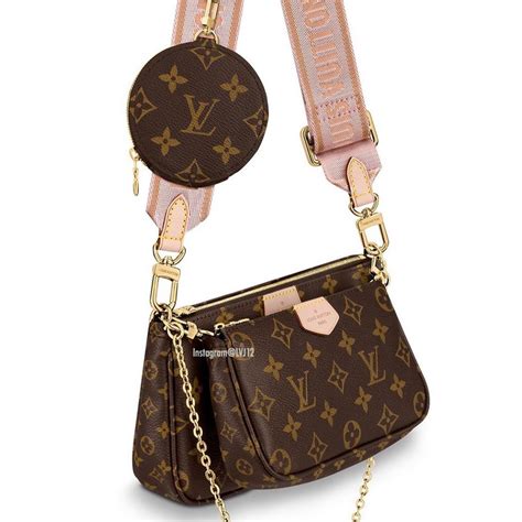 louis vuitton multi pochette schwarz|Louis Vuitton Pochette crossbody strap.